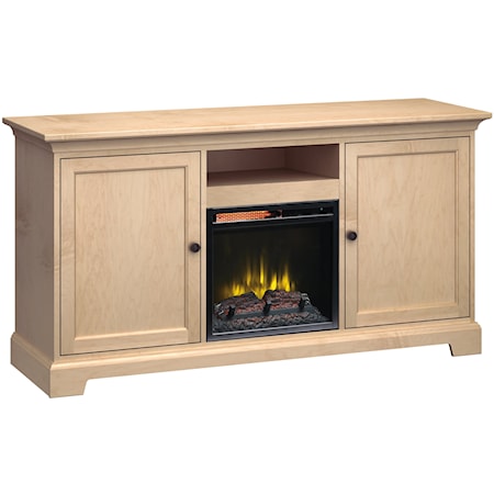 63" Fireplace TV Console