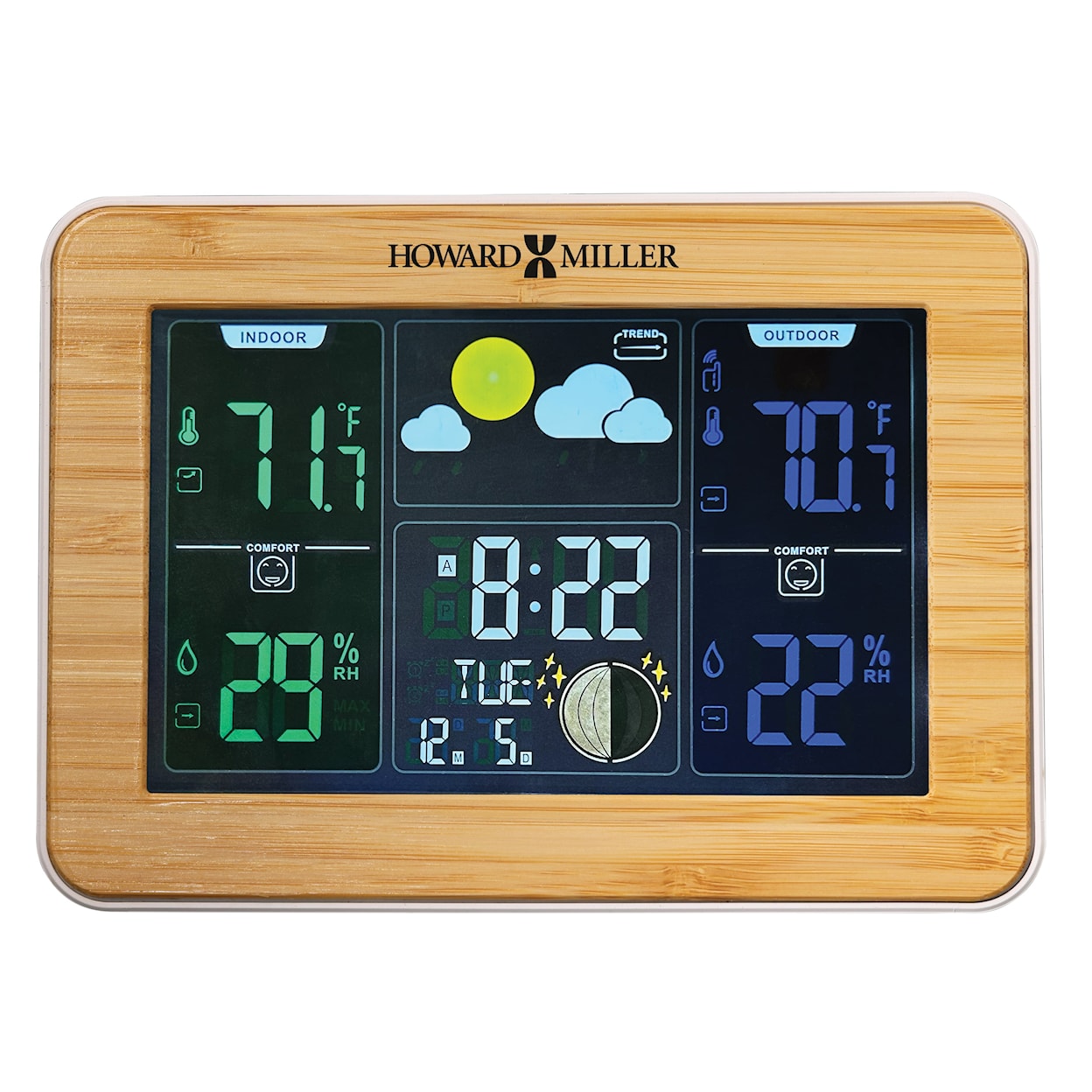 Howard Miller Howard Miller Weather Station Alarm Clock