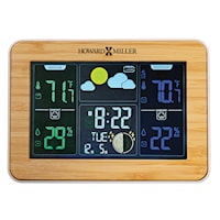 Bamboo Weather Station Alarm Clock