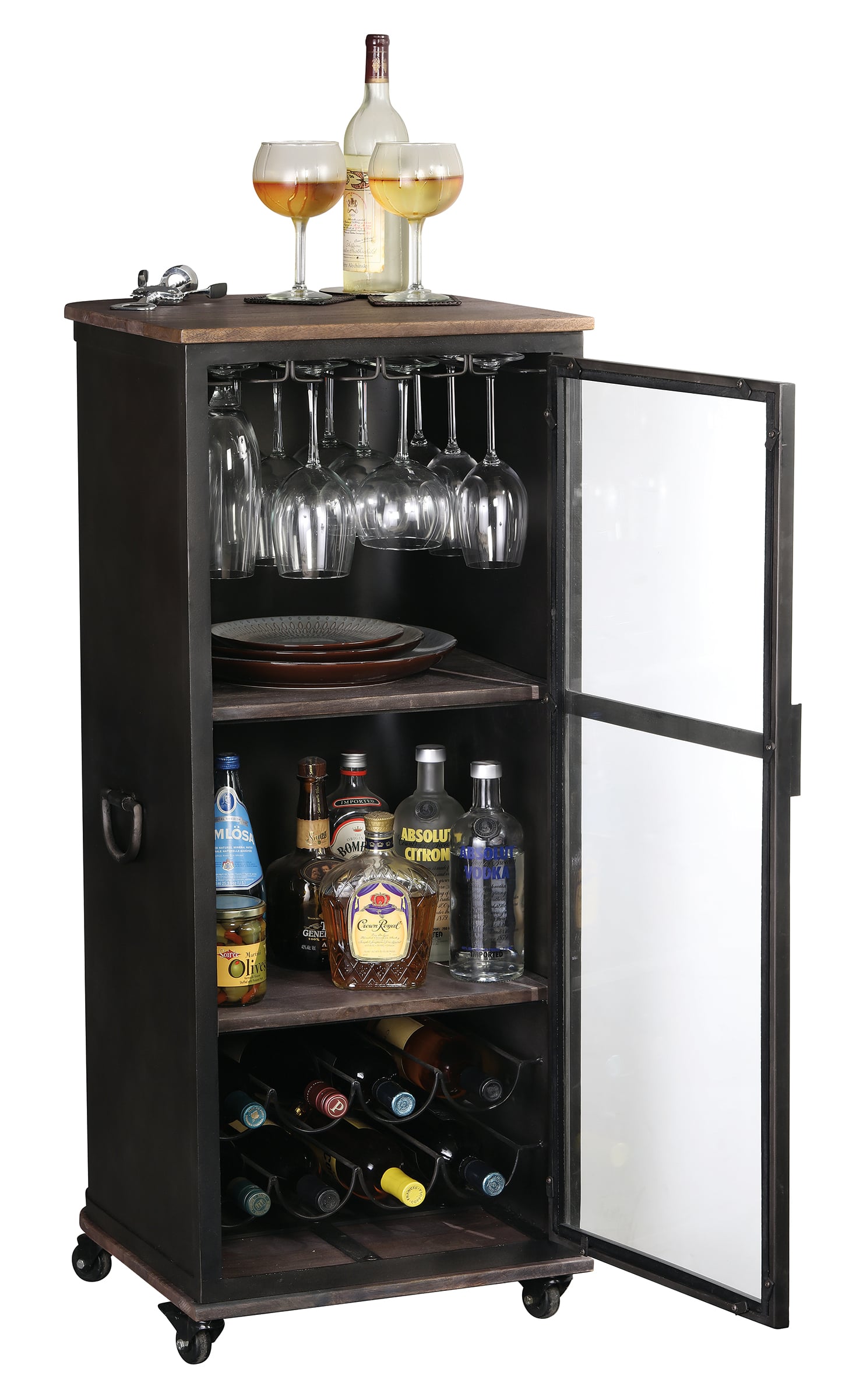 Stir Stick Wine &amp; Bar Cabinet