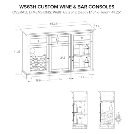 Custom Wine/Spirits Console