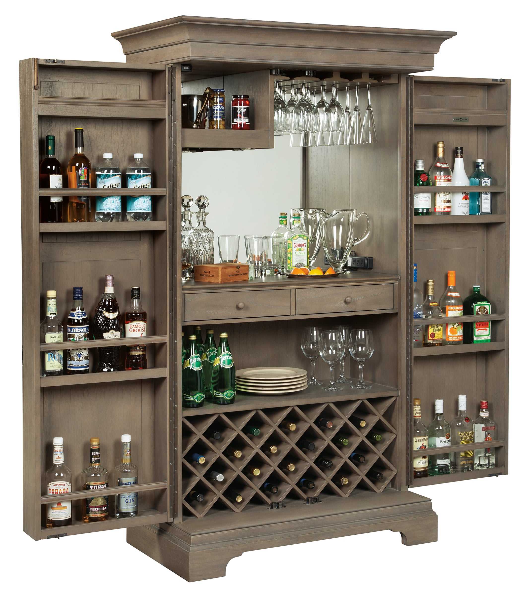 Passport Wine &amp; Bar Cabinet