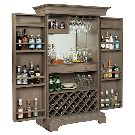 Passport Wine &amp; Bar Cabinet