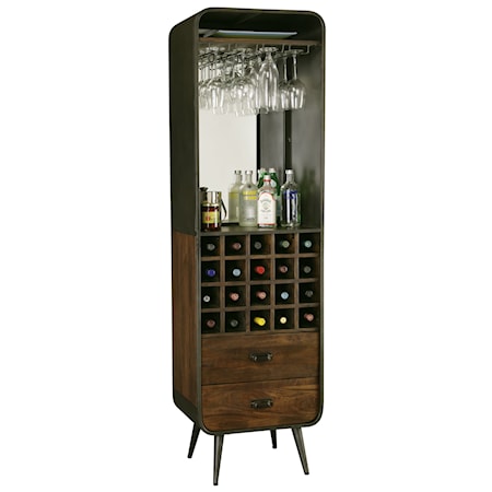 Aged Century Wine & Bar Cabinet