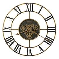 Industrial Oversized Wall Clock