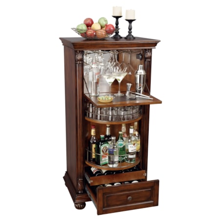 Cognac Wine Cabinet