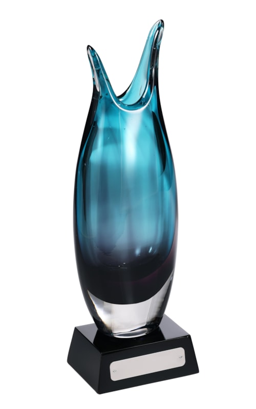 Casual Dream Vase with Glossy Black Base