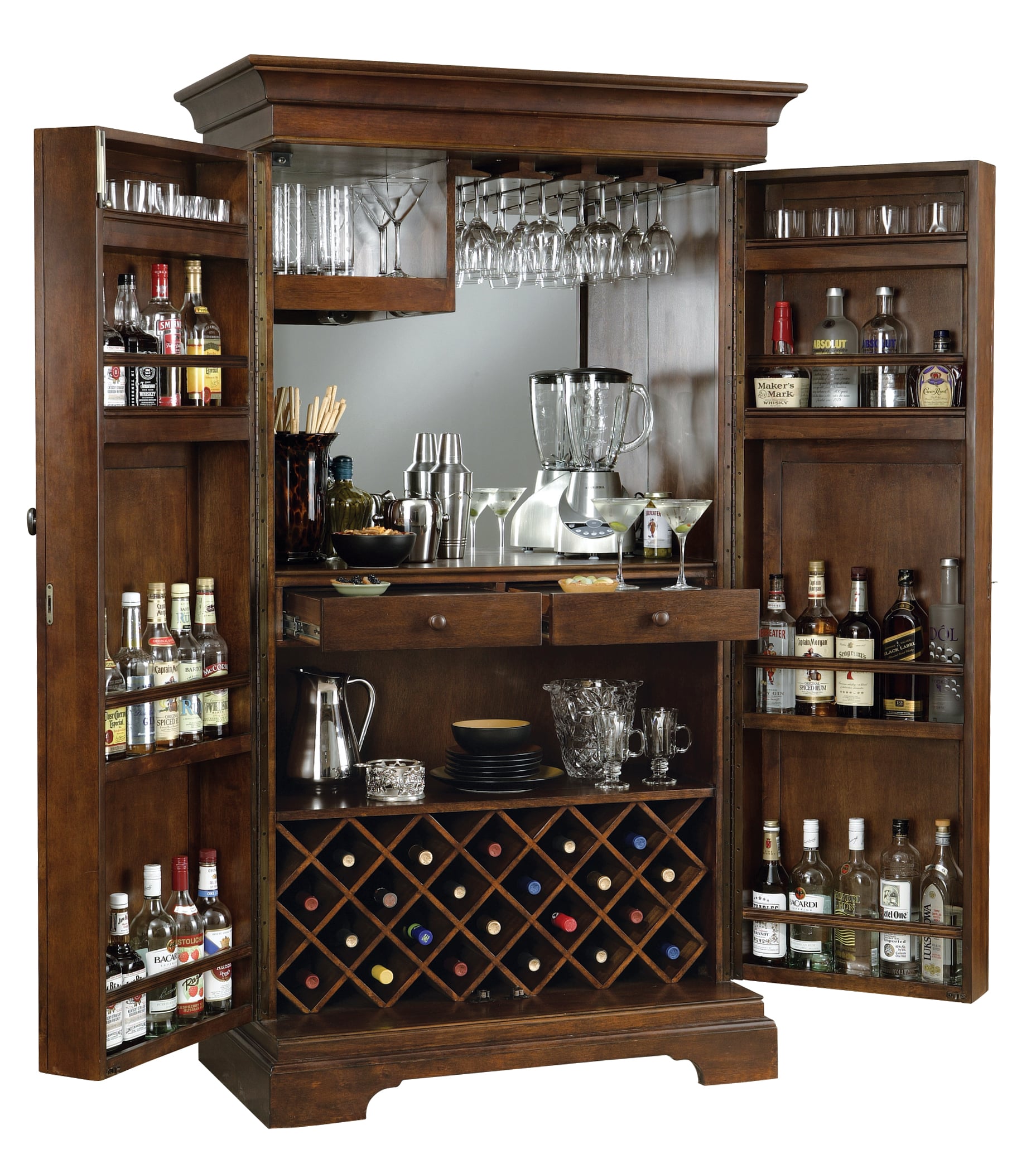 Sonoma II Wine &amp; Bar Cabinet
