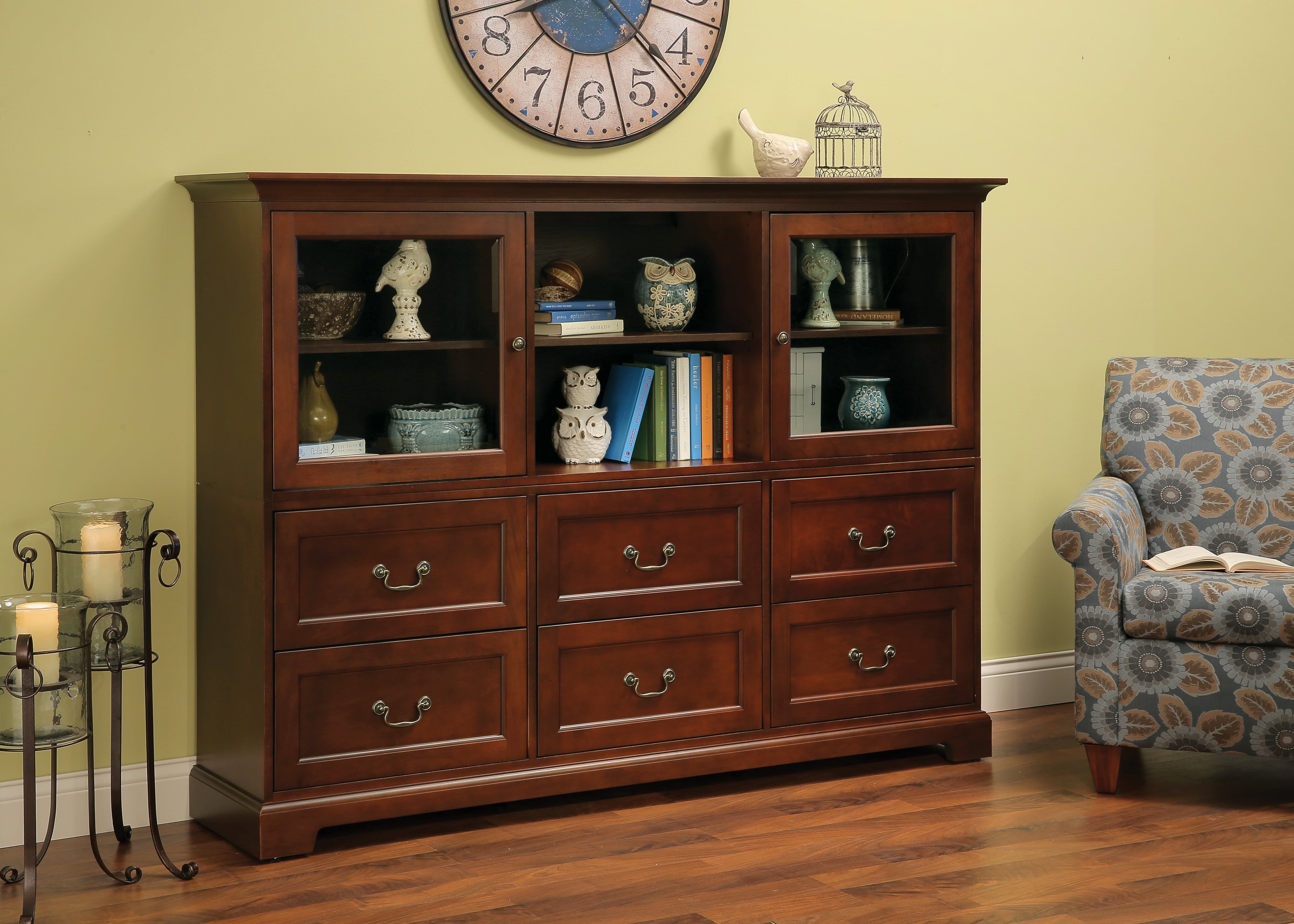 73" Home Storage Cabinet