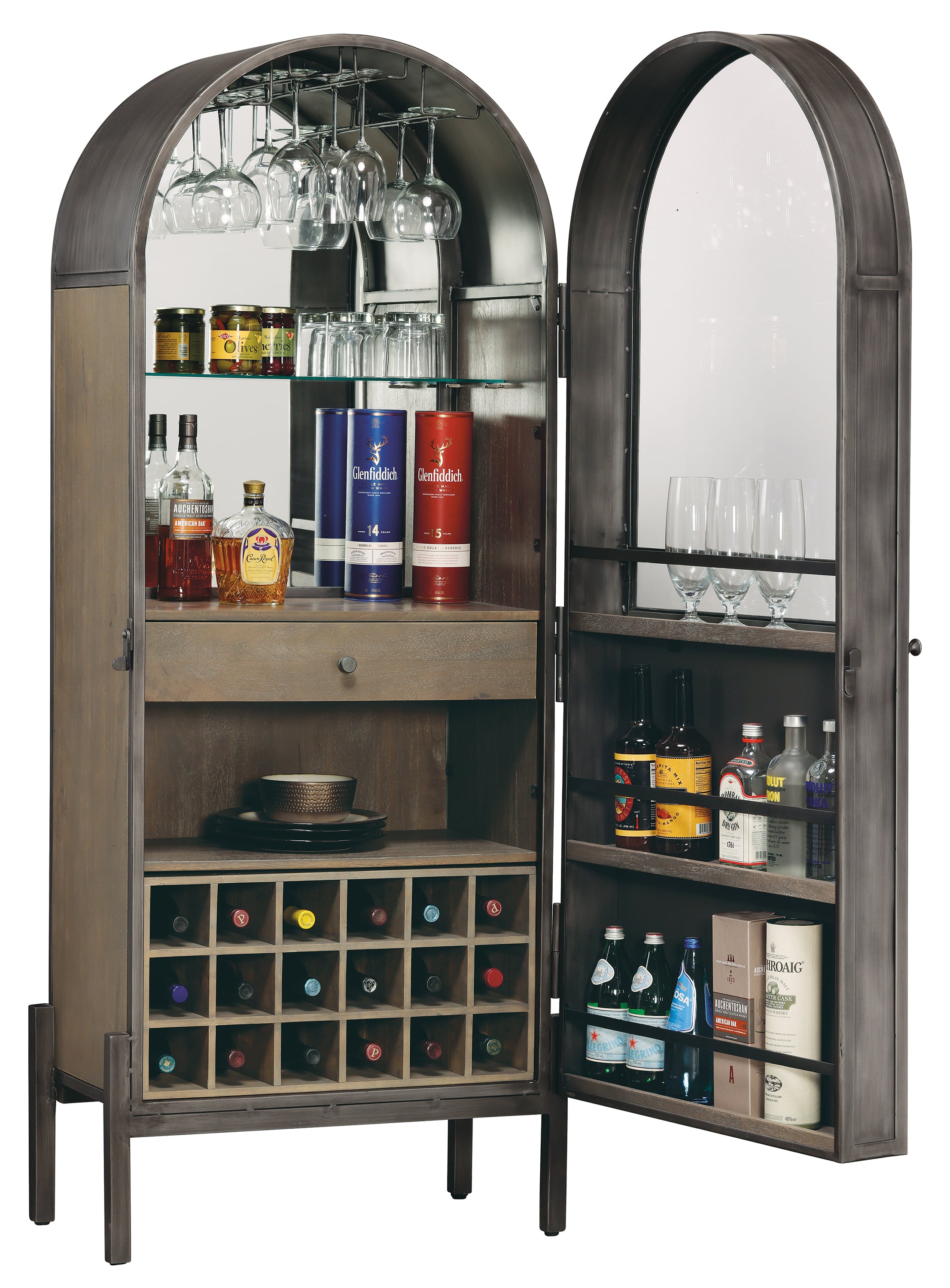 Ramses Wine and Bar Cabinet