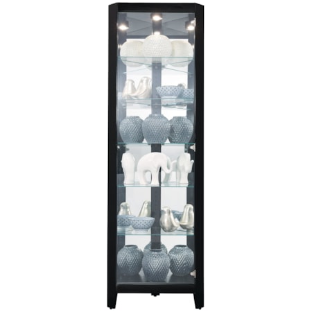 Tamsin III Corner Curio Cabinet