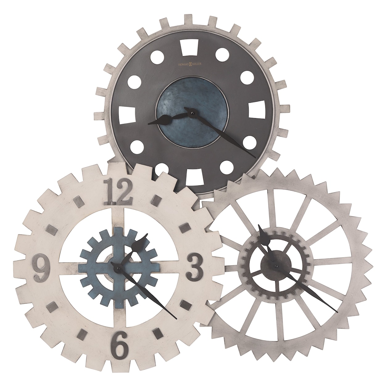 Howard Miller Howard Miller Cogwheel Gallery Wall Clock