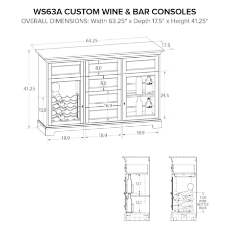 Custom Wine/Spirits Console