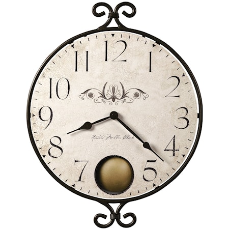 Howard Miller Clocks Union Depot Gallery Wall Clock 625733 - Critelli's  Furniture Rugs Mattress