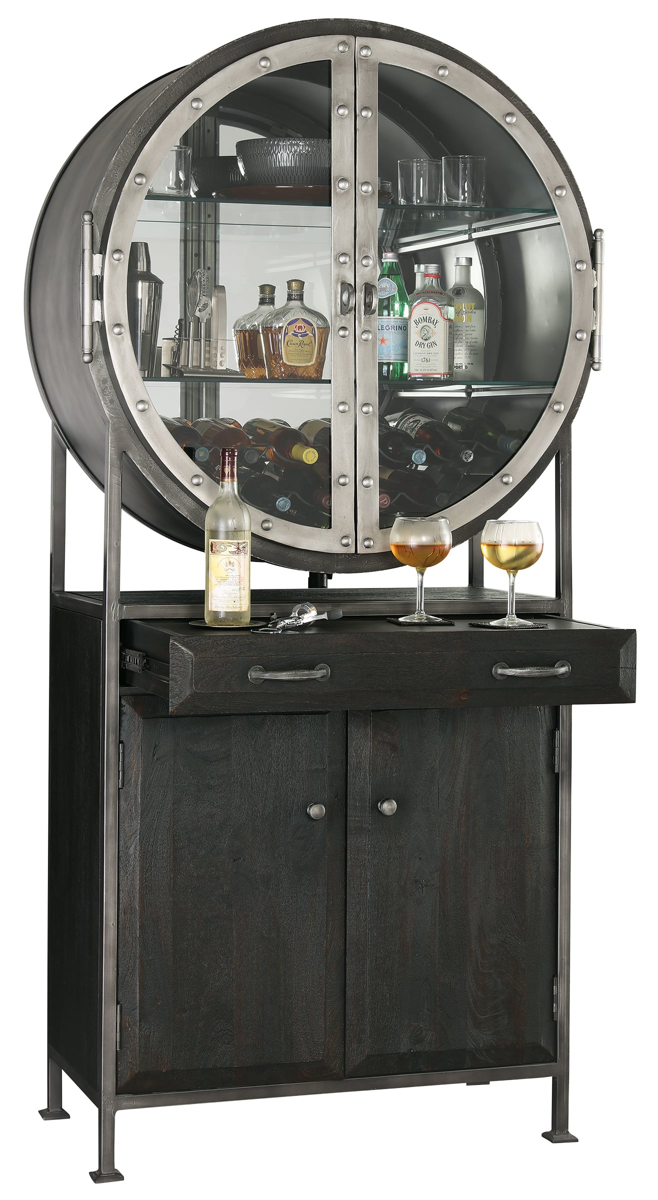 Rob Roy II Wine &amp; Bar Cabinet