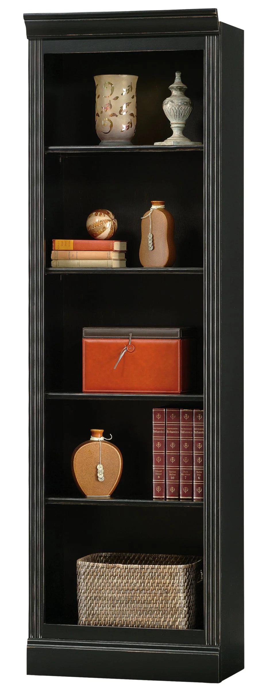 Howard Miller Bookcases 920017 Contemporary Bunching Bookcase | Lindy's ...