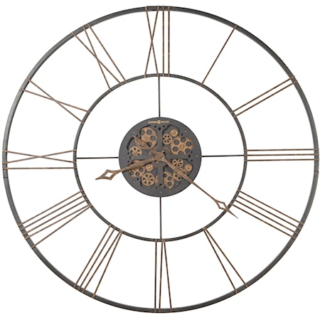 Industrial Oversized Wall Clock