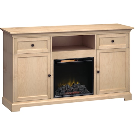 72"Wide/41"Extra Tall Fireplace TV Console