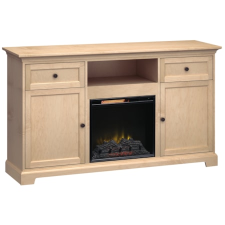 72"Wide/41"Extra Tall Fireplace TV Console