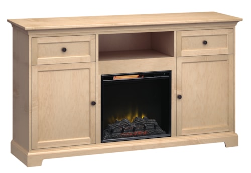 72"Wide/41"Extra Tall Fireplace TV Console
