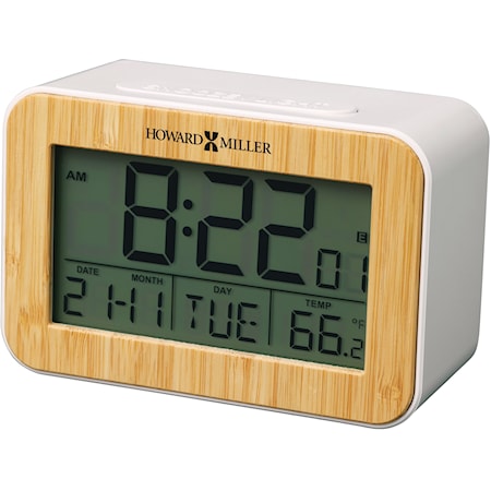 Bamboo Box Digital Alarm Clock