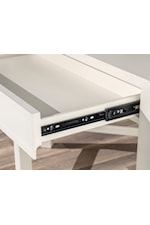 Legacy Classic Union Square Contemporary 1-Drawer Corner Desk with Outlet and USB Port