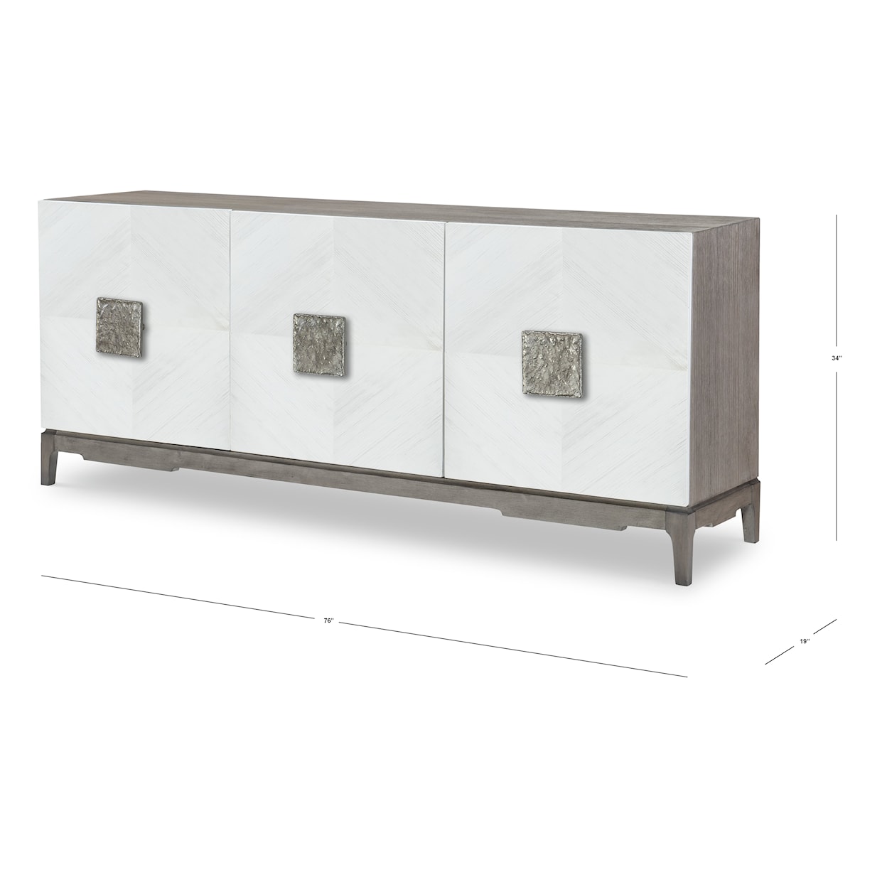 Legacy Classic TERRA LUNA 3-Door Media Console