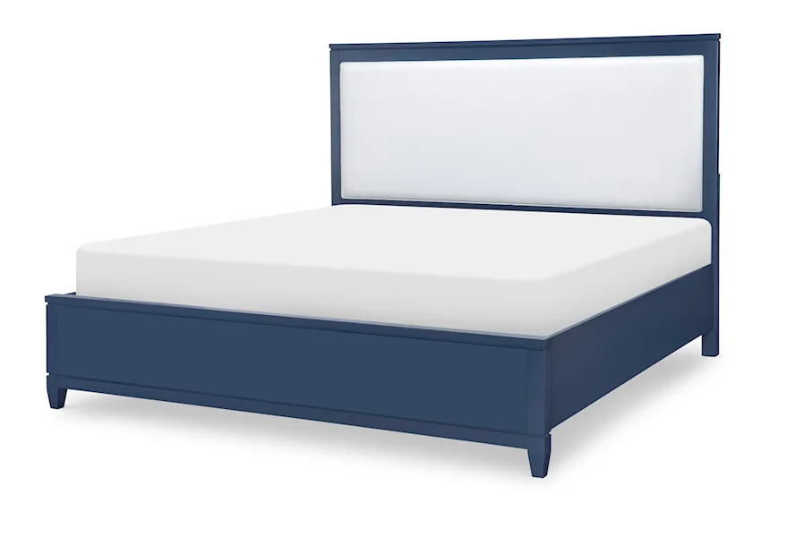 Summerland Summerland Complete Upholstered Bed Queen 50 by Legacy Classic at Stoney Creek Furniture 