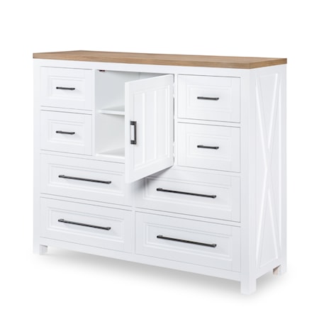 8-Drawer Bureau Chest