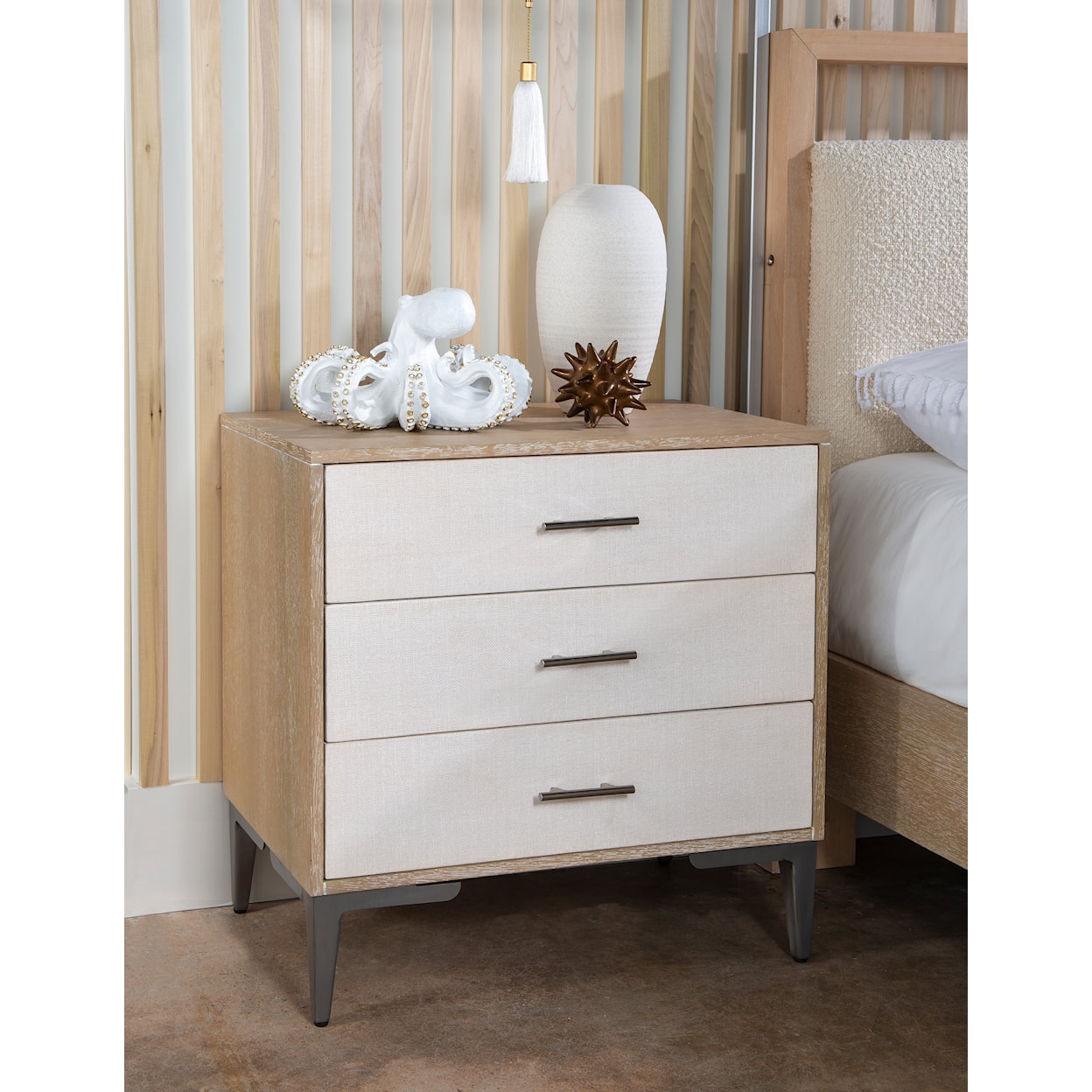 Legacy Classic Biscayne Three-Drawer Nightstand