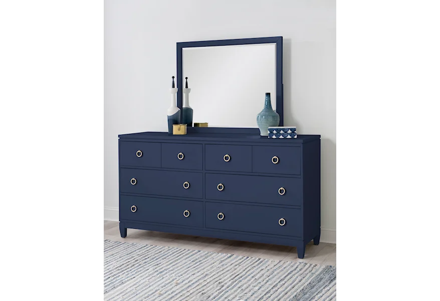 Summerland Dresser and Mirror Set by Legacy Classic at Stoney Creek Furniture 