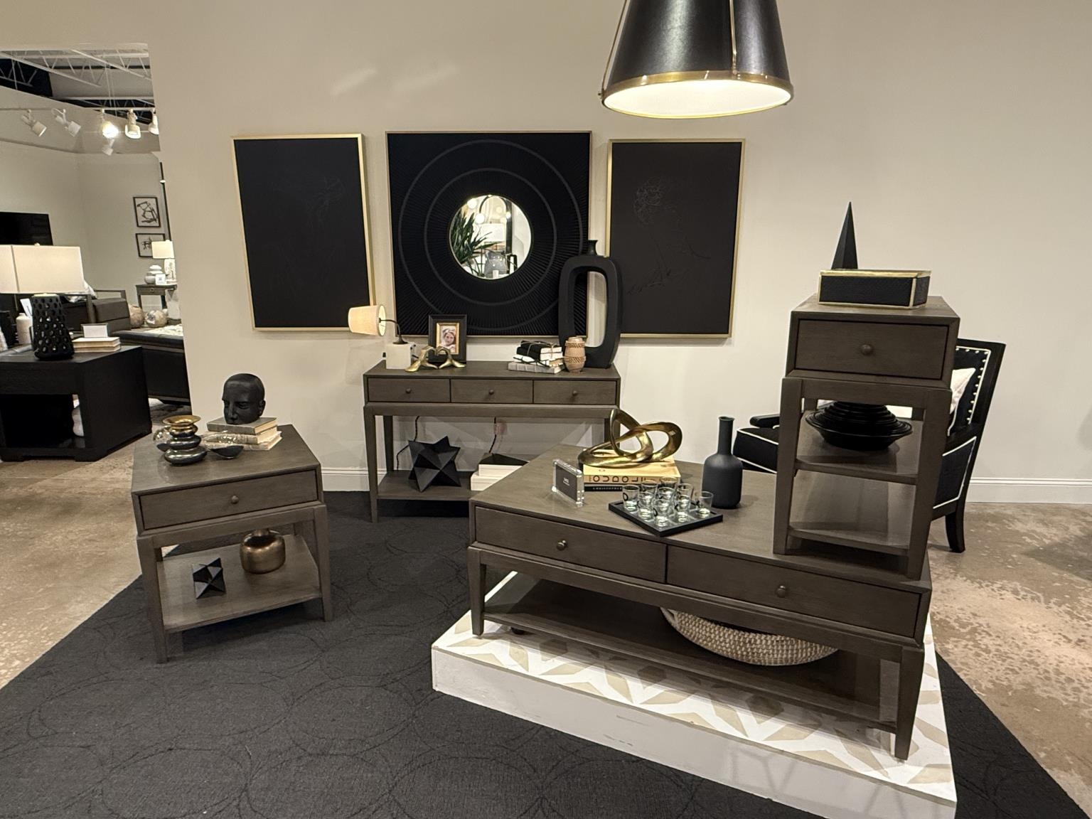 Cocktail Table with Casters