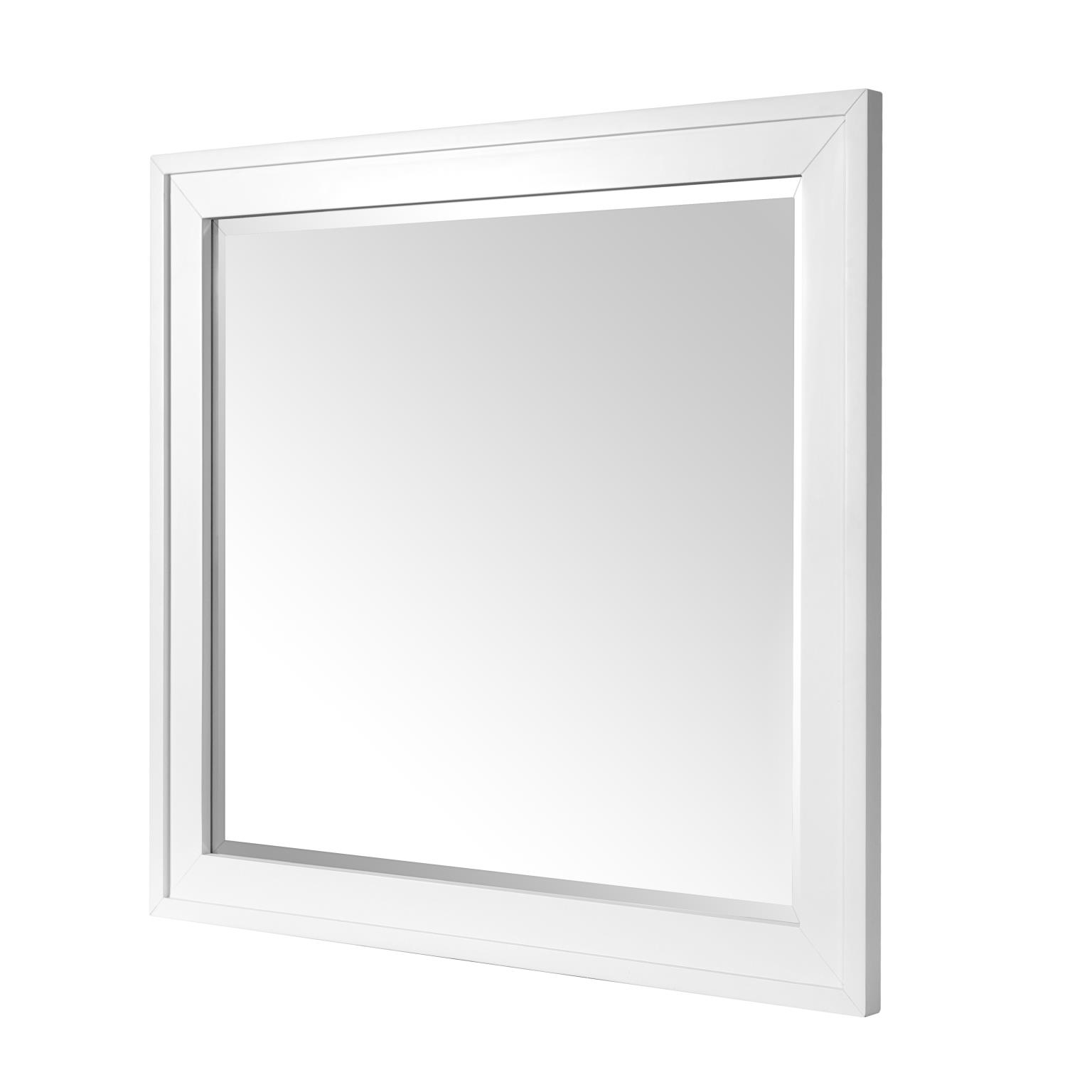 5-Drawer Dresser with Doors and Mirror