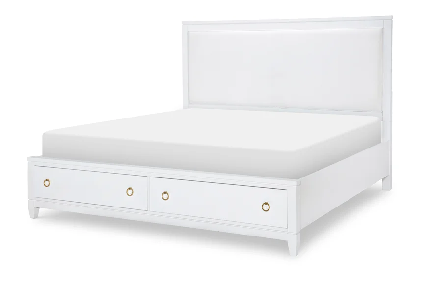 Summerland Queen Storage Bed by Legacy Classic at Stoney Creek Furniture 