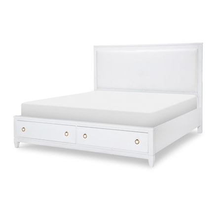 King Storage Bed