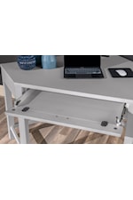 Legacy Classic Union Square Contemporary 1-Drawer Corner Desk with Outlet and USB Port