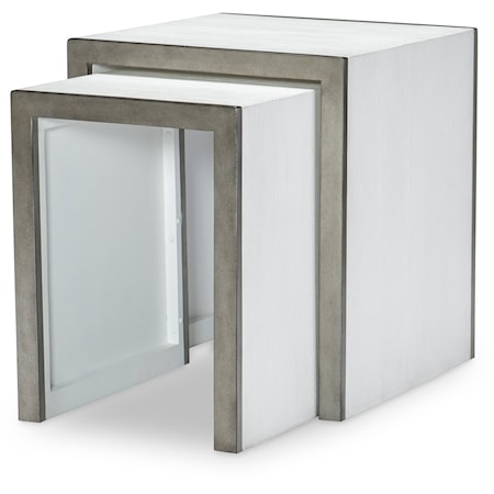 Contemporary Nesting End Table
