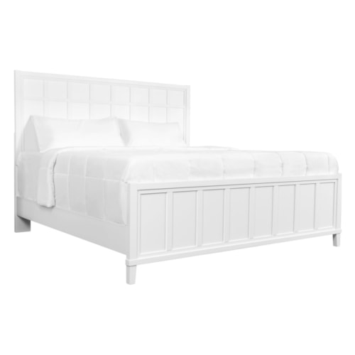 Coastal Queen Panel Bed