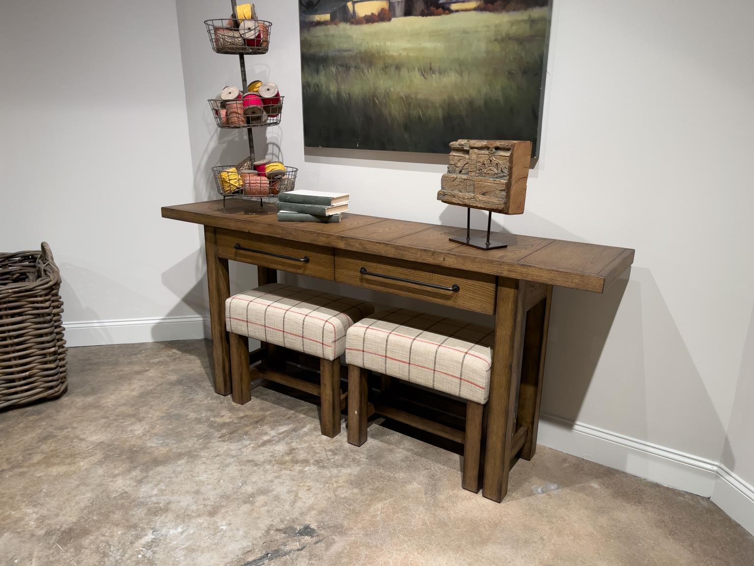 Legacy Classic Vintage Market Upholstered Stool