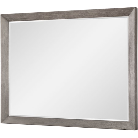 Contemporary Beveled Mirror