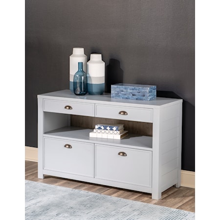 4-Drawer Credenza