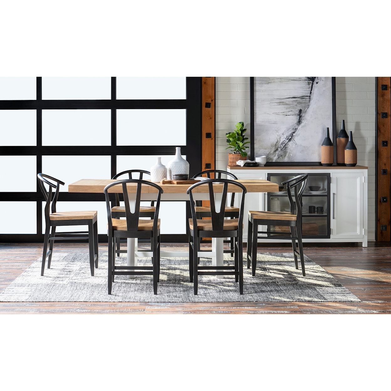 Legacy Classic Franklin Counter-Height Trestle Table