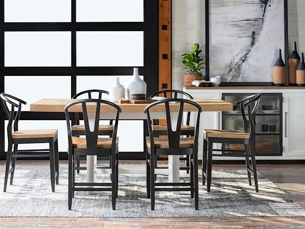 7-Piece Counter-Height Dining Set