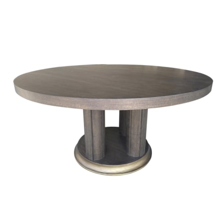 60" Round Pedestal Dining Table