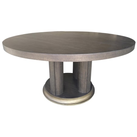 60" Round Pedestal Dining Table
