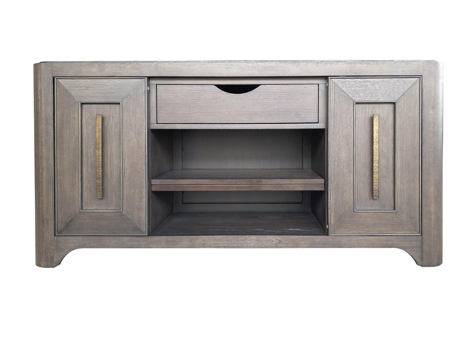 60" Media Console w/Sliding Doors