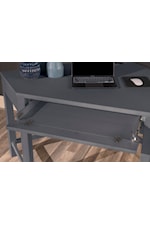 Legacy Classic Union Square Contemporary 1-Drawer Corner Desk with Outlet and USB Port