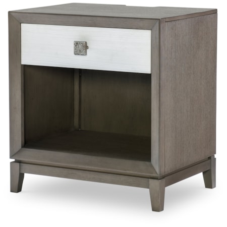 1-Drawer Open Nightstand