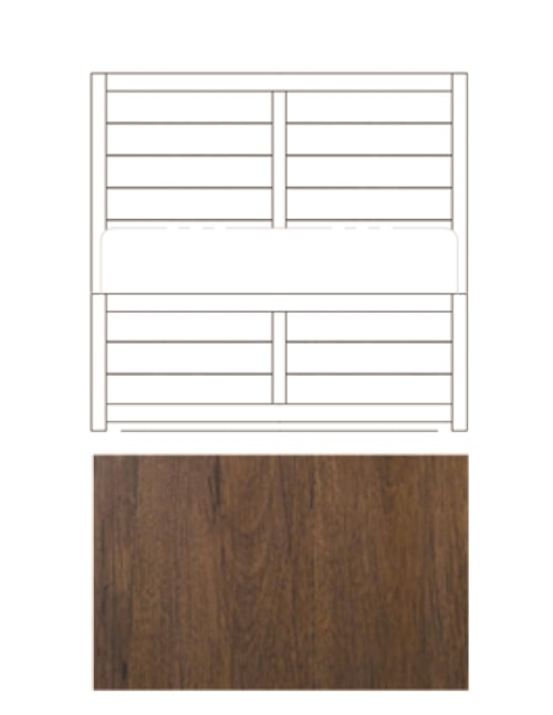 Complete Captain's Bed Full 4/6