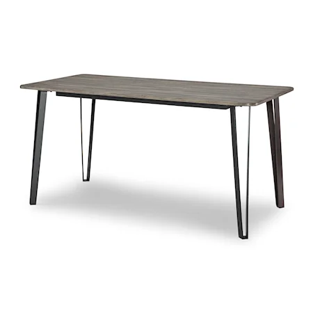 Rectangular Dining Table with Metal Legs